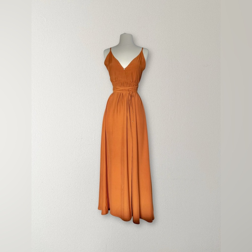 FAITHFULL THE BRAND Santa Rosa Dress in Burnt Sienna - size S - great condition!